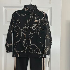 Girls Adidas track suit